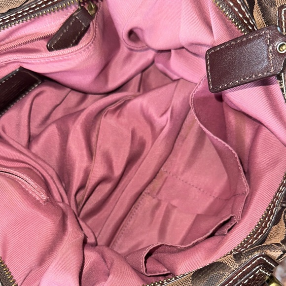 Coach Brown Signature Satchel - Picture 10 of 10